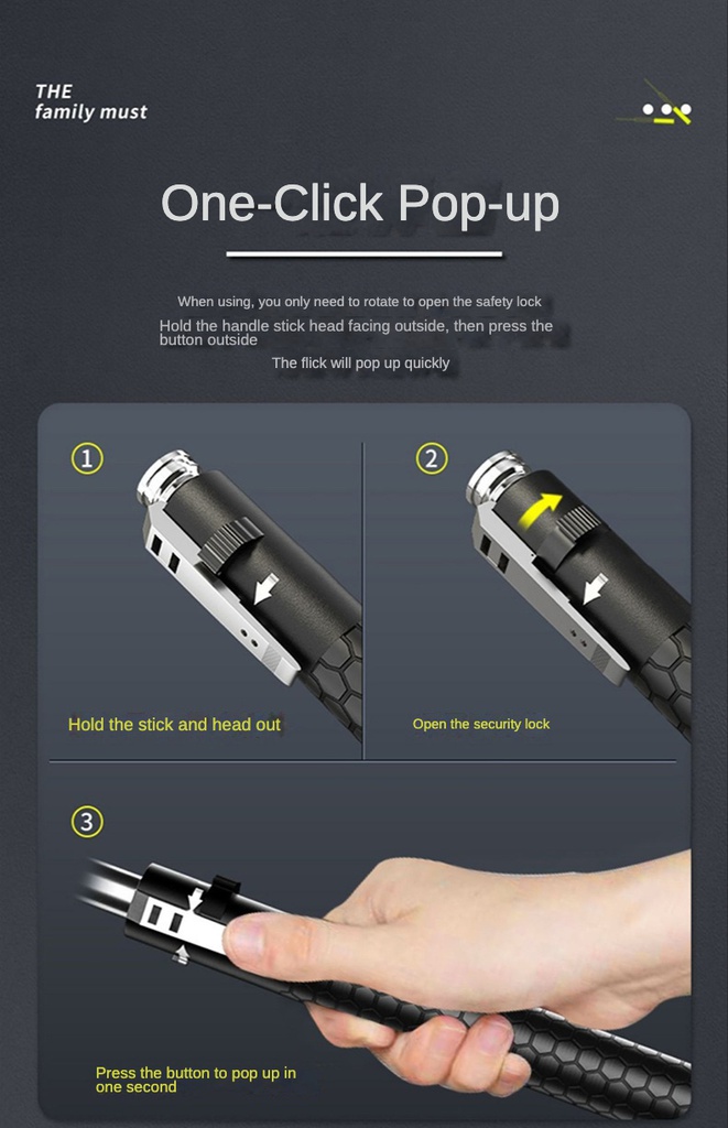 78CM Multi-Function Stick/ عصا متعددة الاستخدام 78 سم