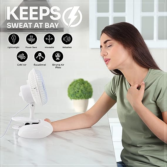 USB Rechargeable Desktop Mini Portable Fan/ مروحة صغيرة محمولة