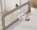 Adjustable Easy Fold Bed Rail Guard For Baby/ حاجز سرير للطفل