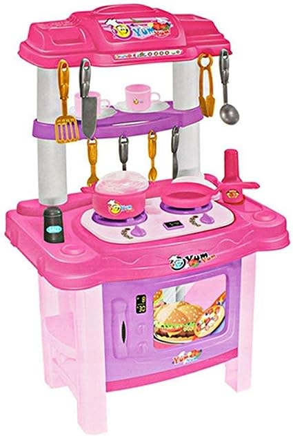 CHILDREN'S KITCHEN WITH ACCESSORIES/مطابخ الأطفال بالإكسسوارات