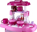 CHILDREN'S KITCHEN WITH ACCESSORIES/مطابخ الأطفال بالإكسسوارات