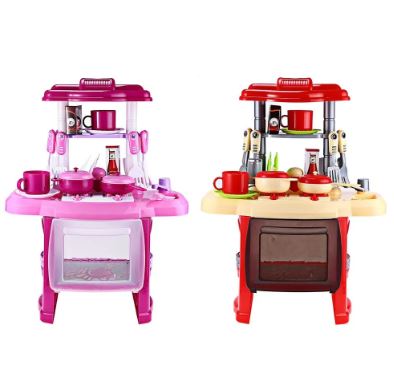 CHILDREN'S KITCHEN WITH ACCESSORIES/مطابخ الأطفال بالإكسسوارات