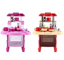 CHILDREN'S KITCHEN WITH ACCESSORIES/مطابخ الأطفال بالإكسسوارات