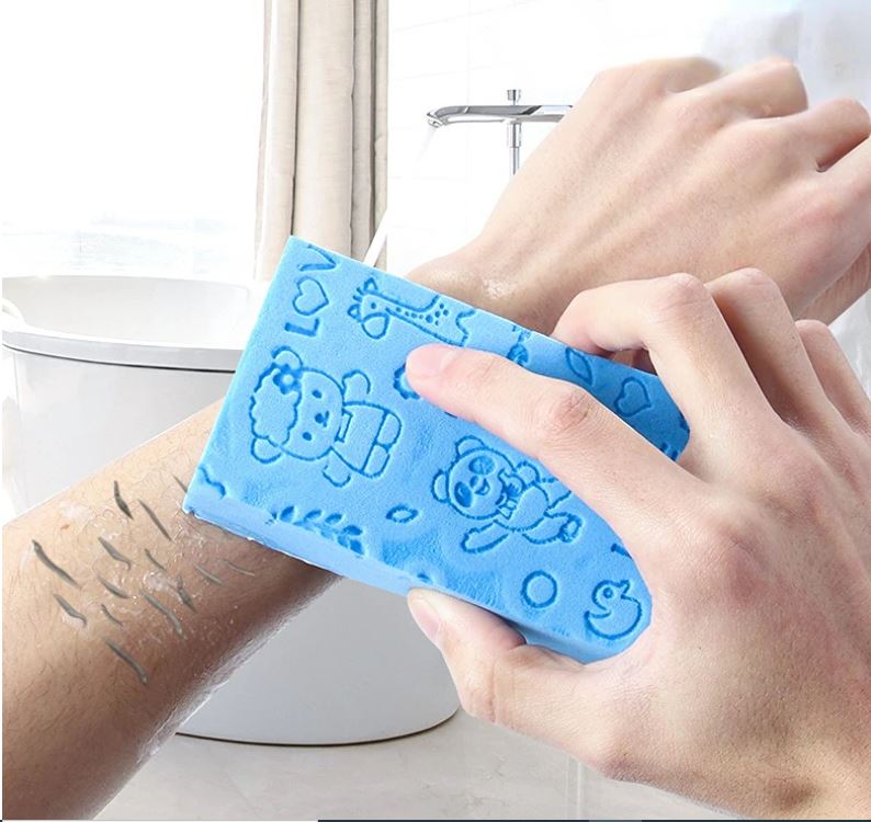 FOAM BATH SPONGE NOT HARSH ON SKIN/ اسفنج الجسم
