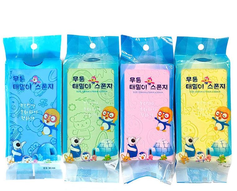 FOAM BATH SPONGE NOT HARSH ON SKIN/ اسفنج الجسم