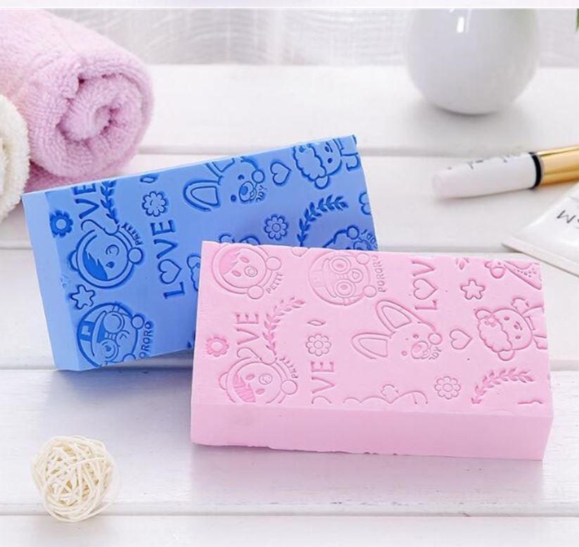 FOAM BATH SPONGE NOT HARSH ON SKIN/ اسفنج الجسم