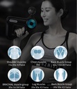 Massage Gun 12 heads / مسدس المساج
