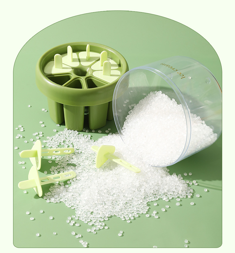 Ice Cream Popsicle Mold 8 Cavity Storage Box/قالب الآيس كريم