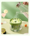 Ice Cream Popsicle Mold 8 Cavity Storage Box/قالب الآيس كريم