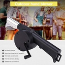 BBQ Hand Crank Air Blower /منفاخ هواء يدوي للشواء