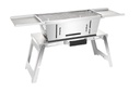 Mini Folding Barbecue Outdoor Grill Rack Stainless Steel/رف شواء خارجي صغير قابل للطي من الفولاذ المقاوم للصدأ