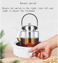 Tea &amp; Coffee Glass-Pot / إبريق شاي وقهوة زجاجي