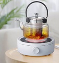 Tea &amp; Coffee Glass-Pot / إبريق شاي وقهوة زجاجي