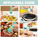Oil Bottle Dispenser with Brush/موزع زجاجة الزيت مع فرشاة