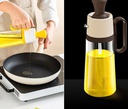 Oil Bottle Dispenser with Brush/موزع زجاجة الزيت مع فرشاة