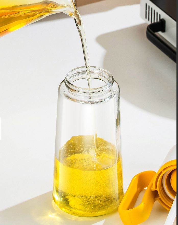 Oil Bottle Dispenser with Brush/موزع زجاجة الزيت مع فرشاة