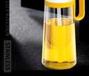 Oil Bottle Dispenser with Brush/موزع زجاجة الزيت مع فرشاة