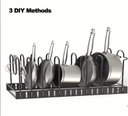8 Tier pot pan Organizer/ منظم تحت المغسلة
