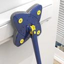 4 Leaf 360 Twist Extendable Cleaning Mops/  ممسحة تنظيف قابلة للتمديد