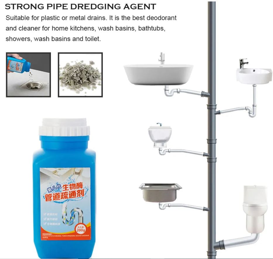 Sewer Drainage Powder/بودرة تسليك المجاري