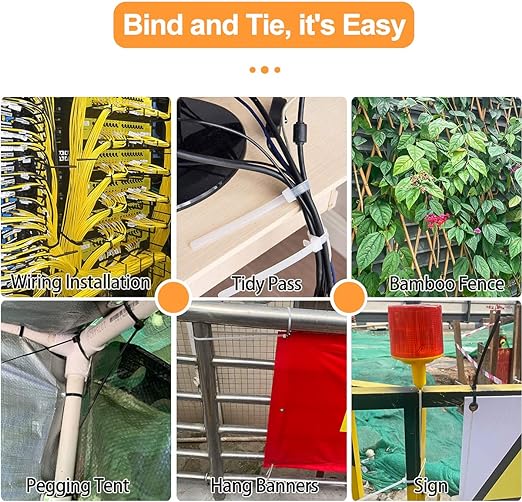 REUSABLE ZIP TIES/ روابط مضغوطة قابلة لإعادة الاستخدام