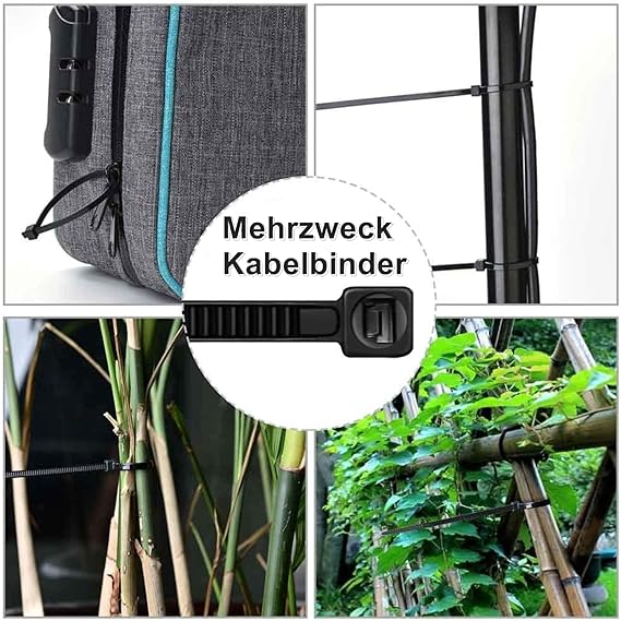 REUSABLE ZIP TIES/ روابط مضغوطة قابلة لإعادة الاستخدام