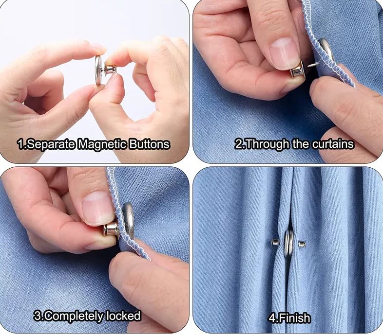 CURTAIN MAGNETIC BUTTON /
