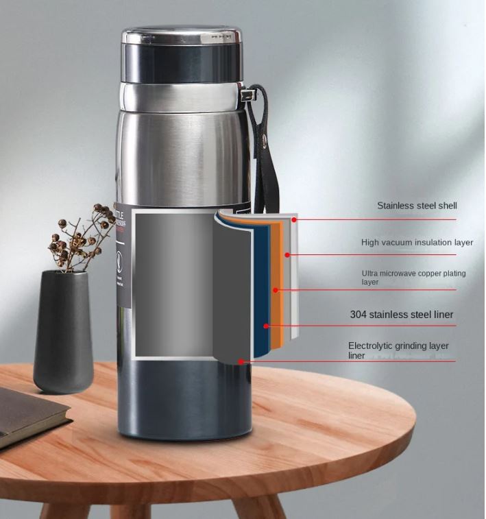 VACUUM BOTTLE CUP 1000 ML/كوب قارورة فاكوم 1000 مل