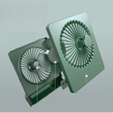 Portable Compact Desktop USB Battery Fan/ مروحة محولة بالشحن
