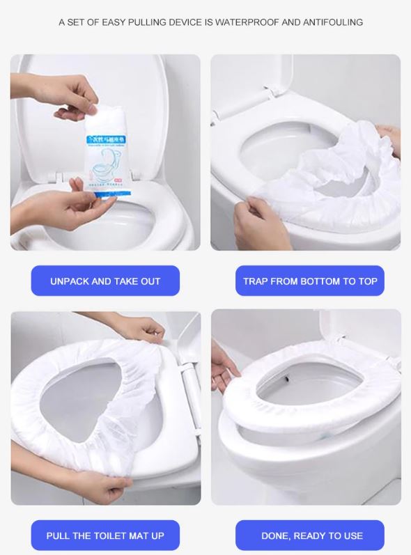 DISPOSABLE TOILET SEAT CUSHION