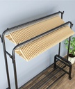 BNO3106-8 Clothes Hanger Stand with wheels / استاند الملابس بعجلات