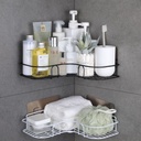 CORNER ORGANIZER FOR BATHROOM / منظم زوايا للحمام