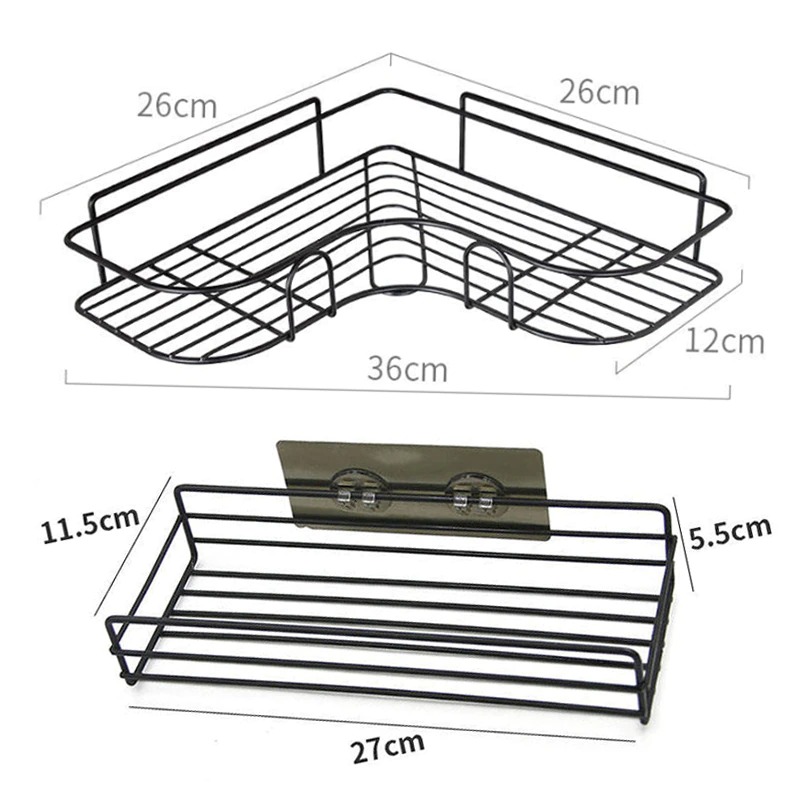 CORNER ORGANIZER FOR BATHROOM / منظم زوايا للحمام