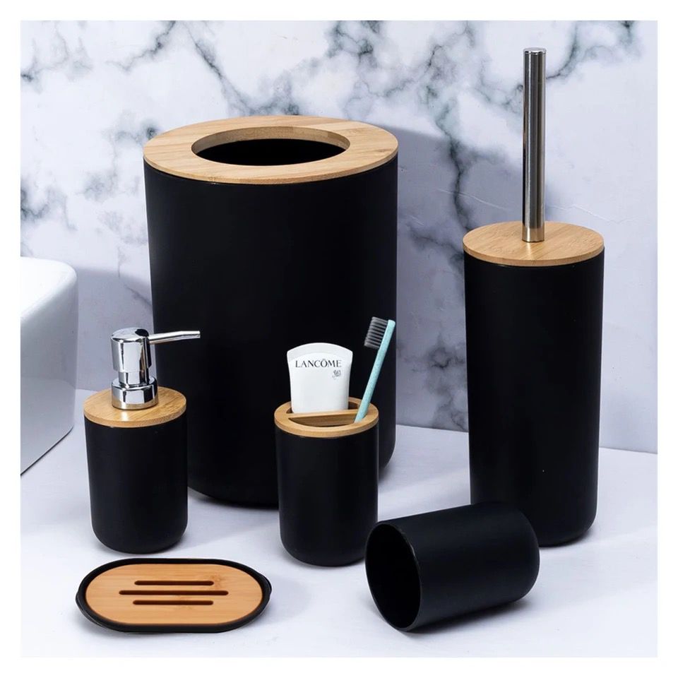 7 PCS Bathroom Set / مجموعة منظمات الحمام