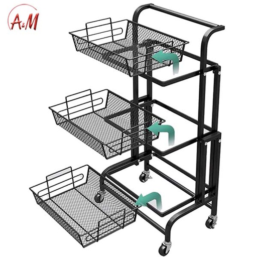 Aluminum wheels with wheels/رفوف الومنيوم بعجلات