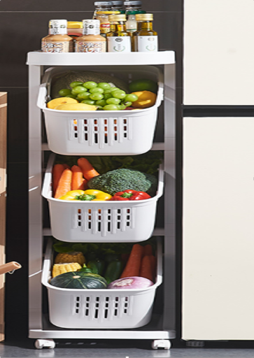 [BM3211-14] Multi-Function Organizing Baskets Rack / ستاند سلال التنظيم