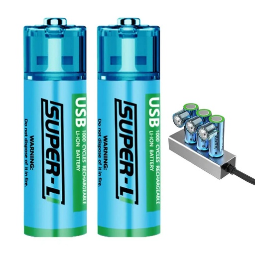 USB AAA 7 Batteries