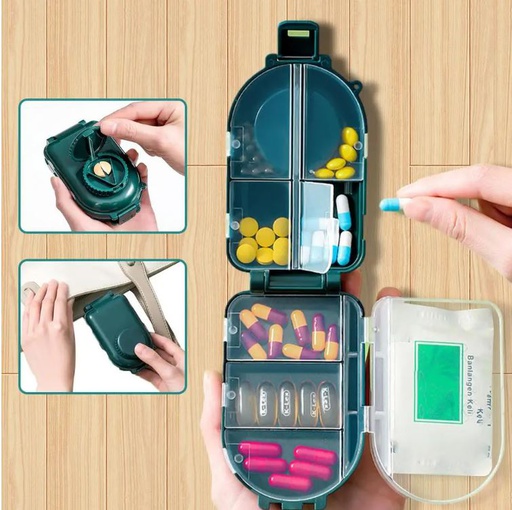 FOLDING MEDICINE ORGANIZER / منظم الأدوية القابل للطي